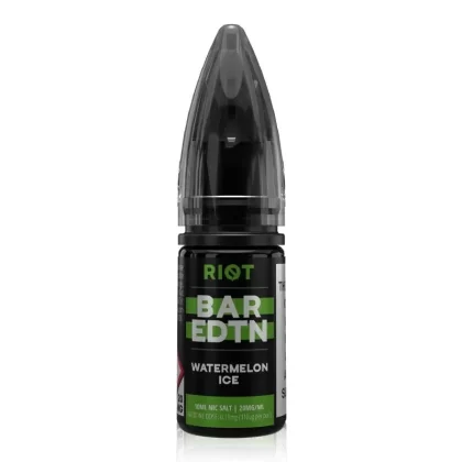 Watermelon ICE By Riot Squad Bar EDTN Salts 10ml - Nicotine Strength#20mg (Salt)>10mg (Salt) (30D052)