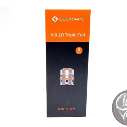 Geek Vape M Replacement Coils - 0.14ohm M Single, 0.15ohm M Quad