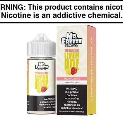 STRAWBERRY LEMONADE BY MR. FREEZE 100ML - Vapejuice