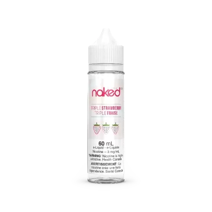 NAKED 100 6MG/ML- TRIPLE STRAWBERRY