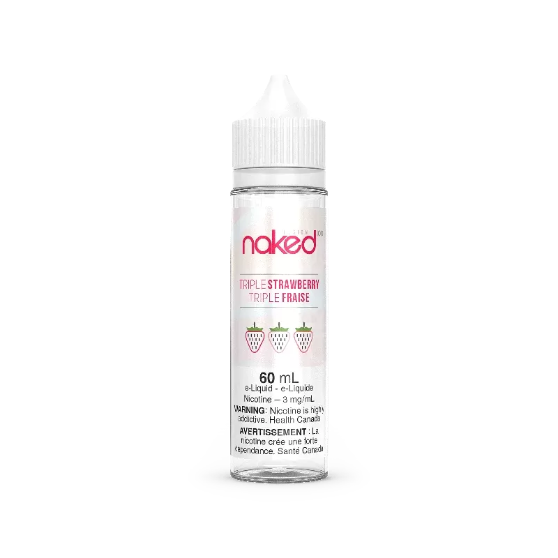 NAKED 100 6MG/ML- TRIPLE STRAWBERRY
