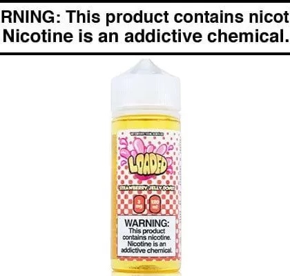 STRAWBERRY JELLY DONUT BY LOADED E LIQUID 100ML | 120ML - Vapejuice