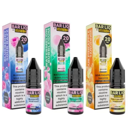 Zeus Juice Bar Liq 10ml Nic Salt 5mg - Cola Ice