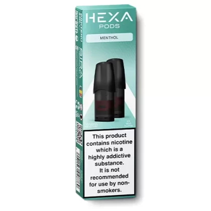Menthol One/Move Pods by Hexa - 10 mg/ml, 18 mg/ml