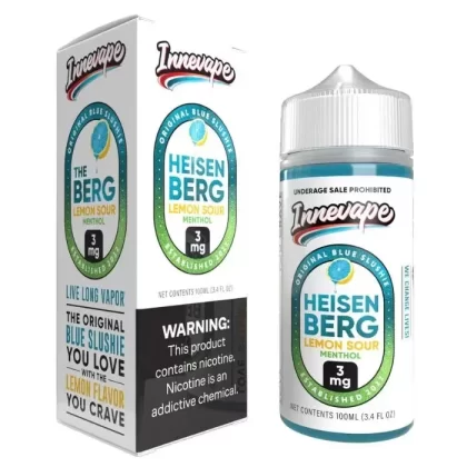 Heisenberg Lemon Sour Menthol E-Liquid by Innevape