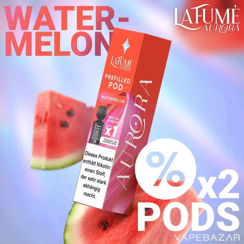La Fume Aurora Podsystem – Watermelon 2er Pack