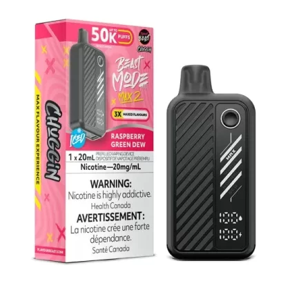 Flavour Beast Beast Mode Max 2 Disposable – Raspberry Green Dew