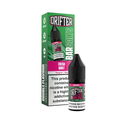 Fresh Mint Nic Salt E-Liquid by Drifter Bar - 5 mg - Low Strength