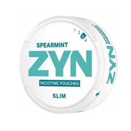 ZYN Slim Spearmint Strong S3 – All White Portion - ZYN / Yes / 9mg