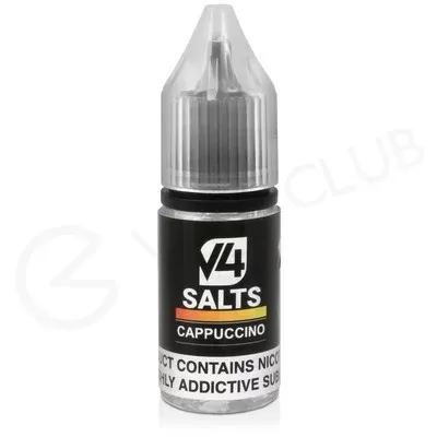 Cappuccino Nic Salt E-Liquid by V4 VAPOUR - Ecigpremium