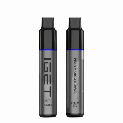 IGET HOT 5500 Puffs Pear mango guava - Ozvapeone