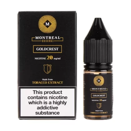 Goldcrest Nic Salt E-Liquid by Montreal Original - 10mg