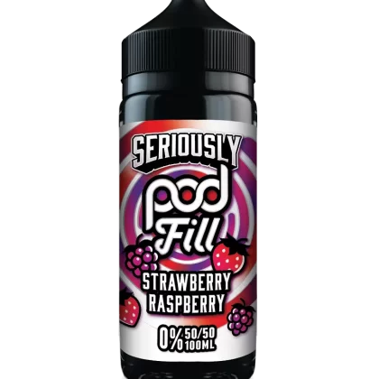Strawberry Raspberry Pod Fill E Liquid 100ml – 50VG - Vapestorm Co