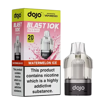 Watermelon Ice Dojo Blast 10K Refill Pack - 20mg - Vape Product