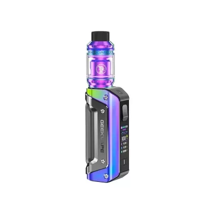 Geekvape Aegis Solo 3 Internal Battery Kit - Color#Black>Golden Blue>Green>Purple>Rainbow