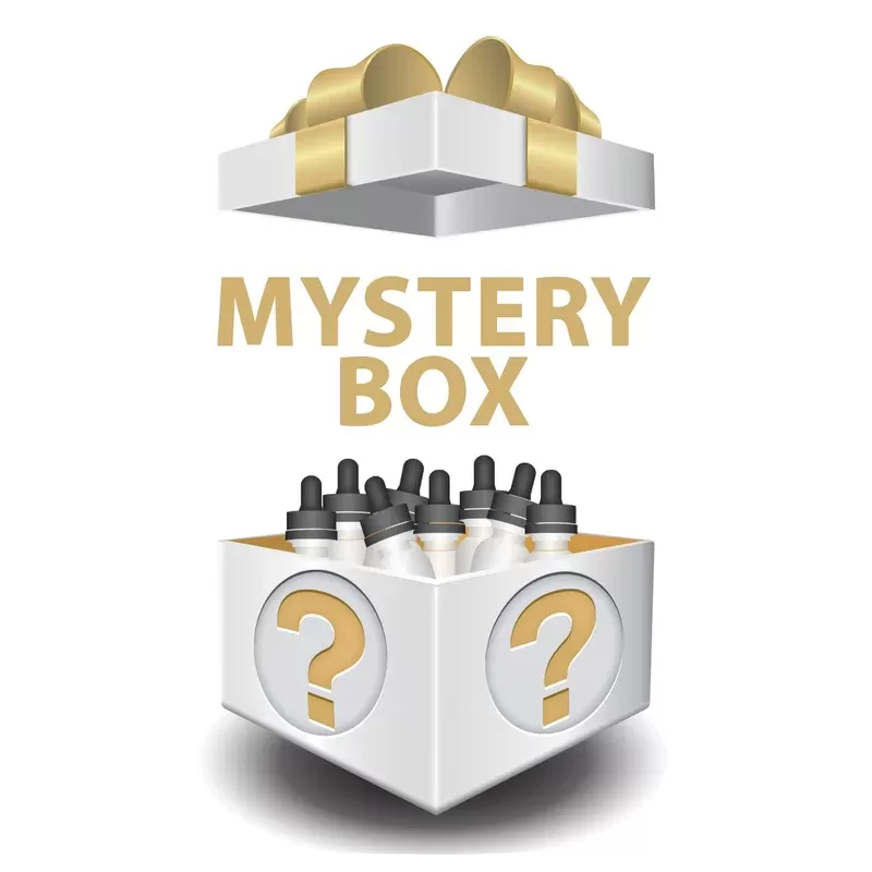 Mystery Box Including 400ml in ELiquids Non Menthol