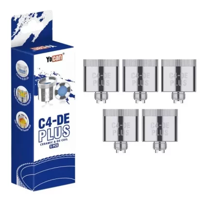 Yocan Cylo C4-DE Plus Replacement Coils – 5 Pack