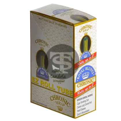Royal Blunts EZ Roll CHRONIC Wraps 25 Pouches - Vape Store