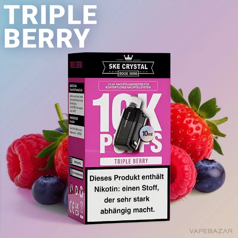 SKE Crystal Edge 10k – Triple Berry - 20mg/ml