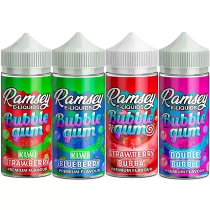 Ramsey E-Liquids – Bubble Gum 100ml
