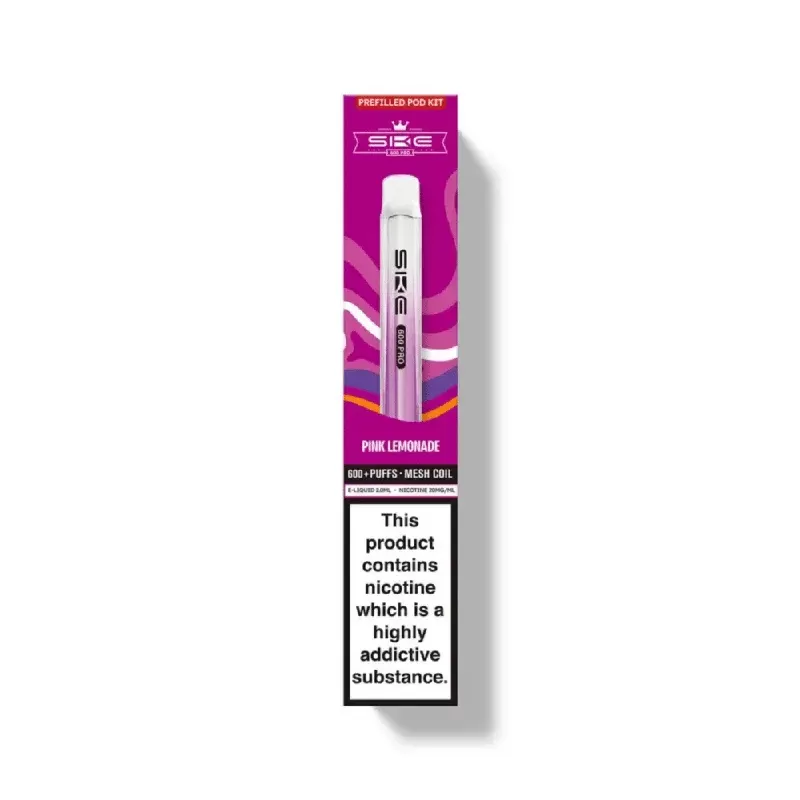 Pink Lemonade Ske Crystal Pro 600 Prefilled Pod Kit - Vape Store