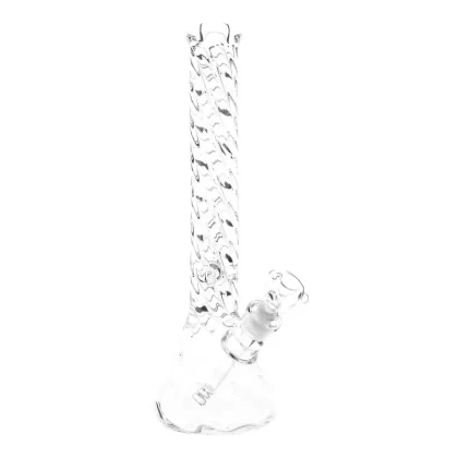 Twisted Tower Beaker Bong – 16in
