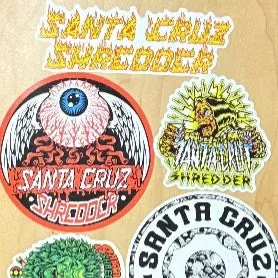 Santa Cruz Shredder Sticker Pack