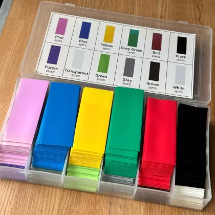 Battery Shrink Wrap for 18650 (sold per pair) - Blue