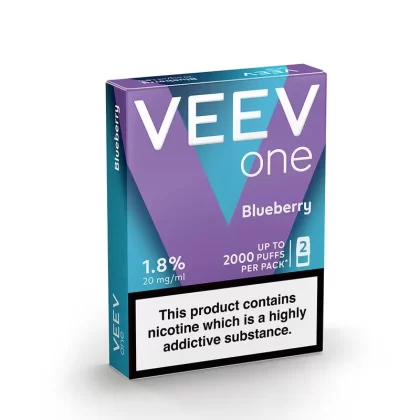 VEEV ONE Blueberry Pods (2 Pack) - Nicotine Strength#20mg (5254D9) (5254D9)
