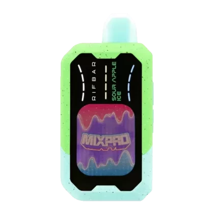 Sour Apple Ice RIFBAR MIXPRO Ice - Consumer; Vape Product; 5 Pack, Single