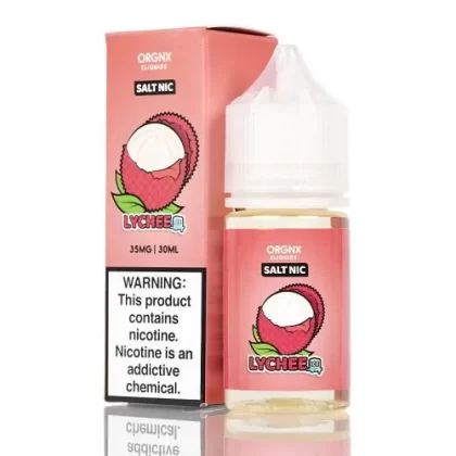 ORGNX SALT Lychee CHILLED Vape e-Liquid 30mL - Beyondvape