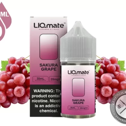 Sakura Grape LIQmate Salts by 7 Daze 30ml