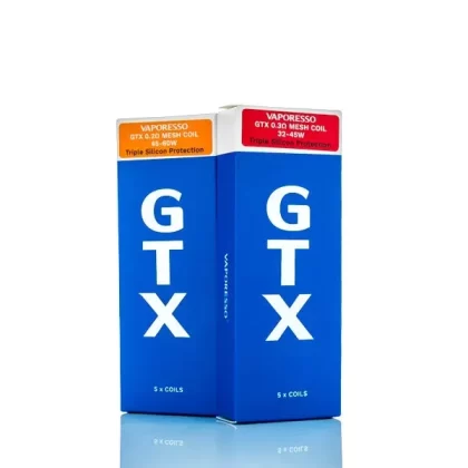 Vaporesso GTX Replacement Coils - Pack of 5 - 1.5 ohm Mesh