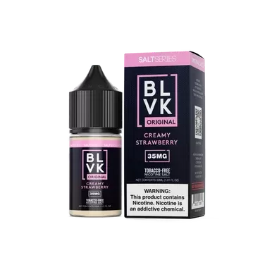 Creamy Strawberry (CRMY Strawberry) by BLVK Salt E-Liquid