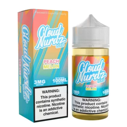 Peach Melon Ice | Cloud Nurdz | 100mL - 0MG