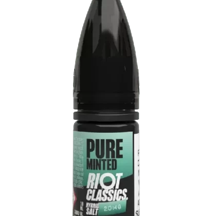 RIOT CLASSICS PURE MINTED 10ML NIC SALT E-LIQUID
