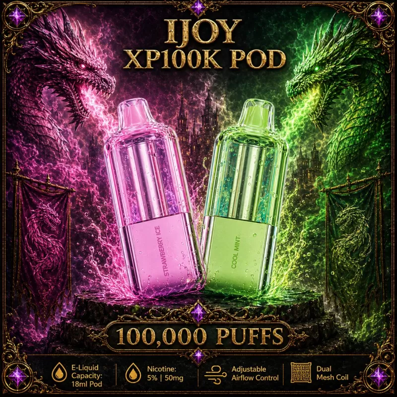 iJoy XP100K POD TEXAS COMPLIANT - Cool Mint