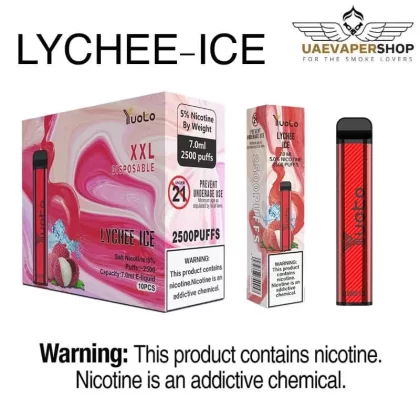 Yuoto Vape Dubai Yuoto Vape Xxl Lychee Ice 2500 Puffs