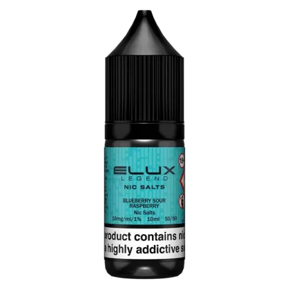 Elux Blueberry Sour Raspberry Nic Salt Vape Juice 10ml