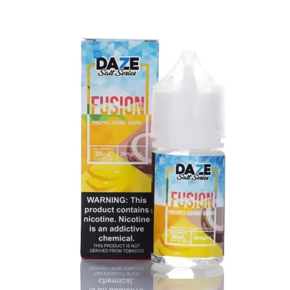 7 Daze Fusion TFN Salt - Pineapple Coconut Banana ICED - 30ml - 30mg