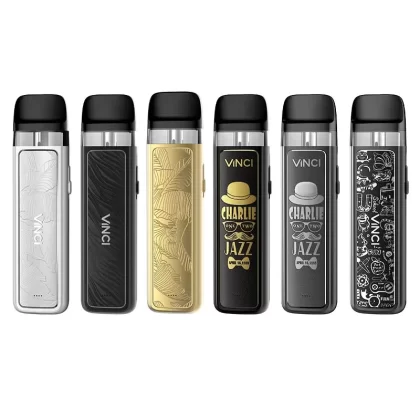 VOOPOO VINCI Pod Royal Edition Kit - 800mAh built-in Battery Max Wattage Output: 15W Variable Wattage (VW): 11W-15W V; 2ml Coil Resistance: 0; Control 7