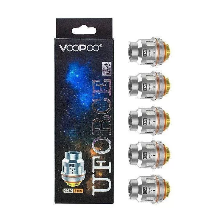 VOOPOO UFORCE Replacement Coils – 5 Pack - Title#U2>P2>U4>U8 (116659)