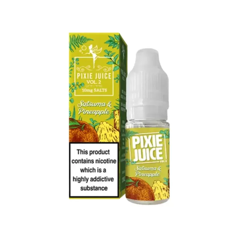 Pixie Juice Satsuma & Pineapple 10ml Nic Salt E-liquid