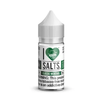 I Love Salts Classic Menthol eJuice - Vape Product; Vape Product, Vape Product (933C37)