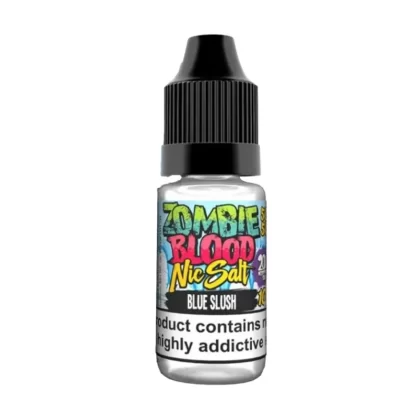 Zombie Blood Blue Slush Nic Salt Vape Juice - 10 Pack - Strength