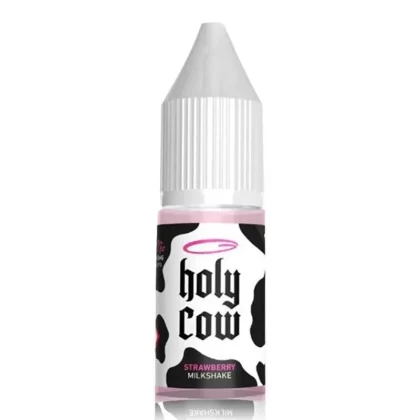 Strawberry Milkshake By Holy Cow Salts 10ml - Nicotine Strength#10mg (Salt)>20mg (Salt)