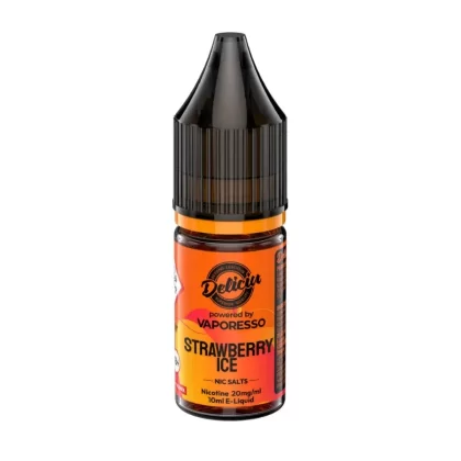 Strawberry Ice Nicotine Salt 10ml By Deliciu V2