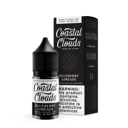 Coastal Clouds Blueberry Limeade 30ml Nic Salt Vape Juice - Vape Product, Vape Product