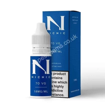 Nic Nic 70VG/30PG Nicotine Booster Shot - Vapestreams Co