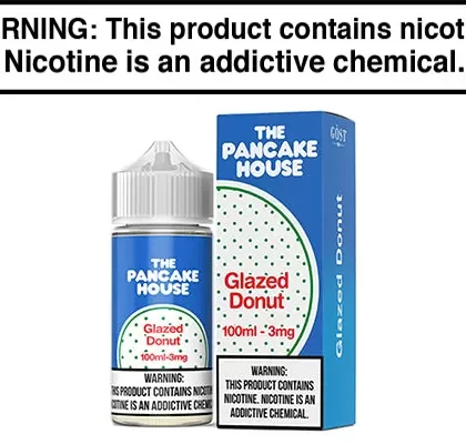 GLAZED DONUT BY THE PANCAKE HOUSE 100ML - Vapejuice